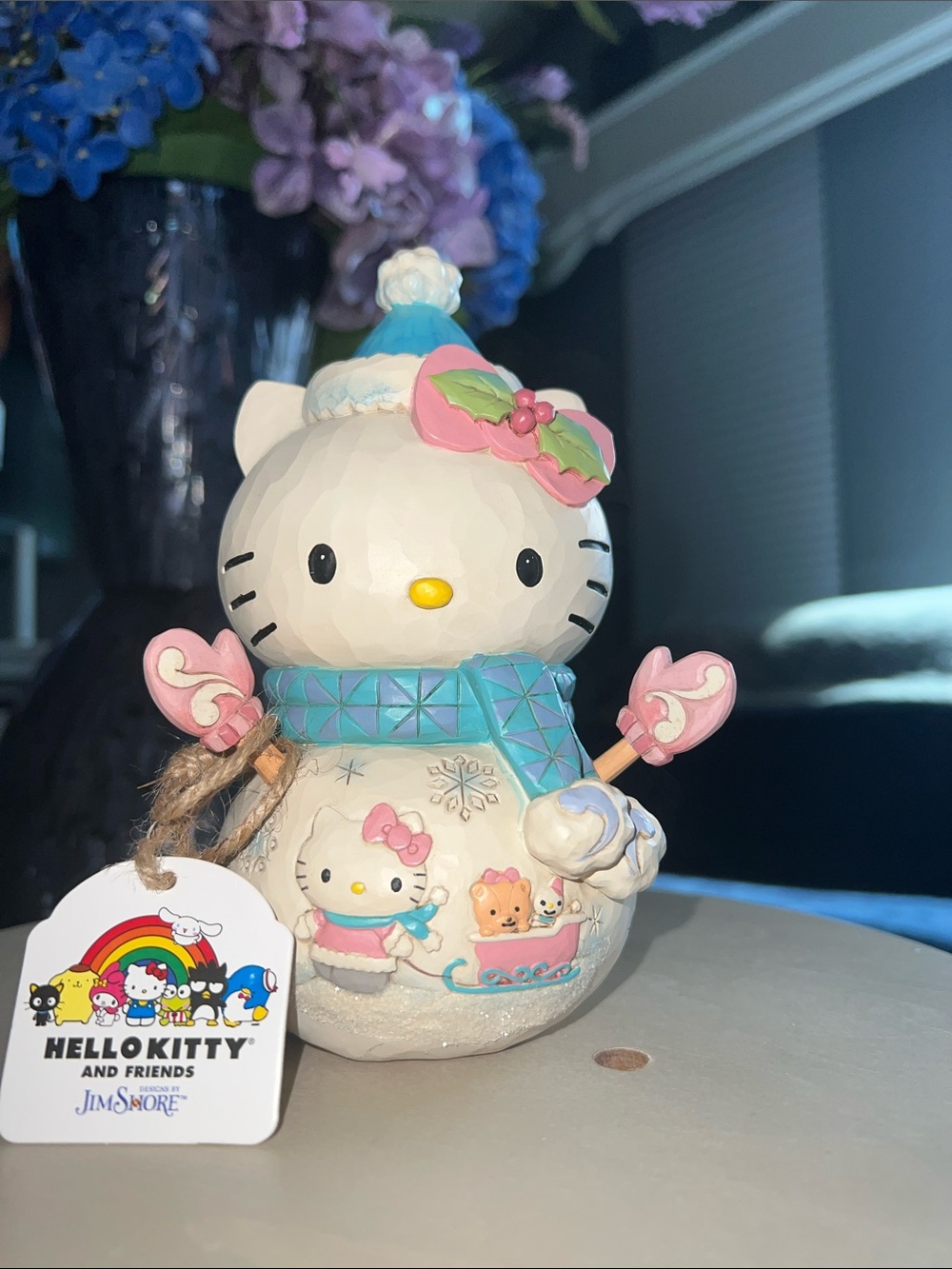 ☃️Hello Kitty Winter Snowball Figurine – Jim Shore × Sanrio – Rare☃️